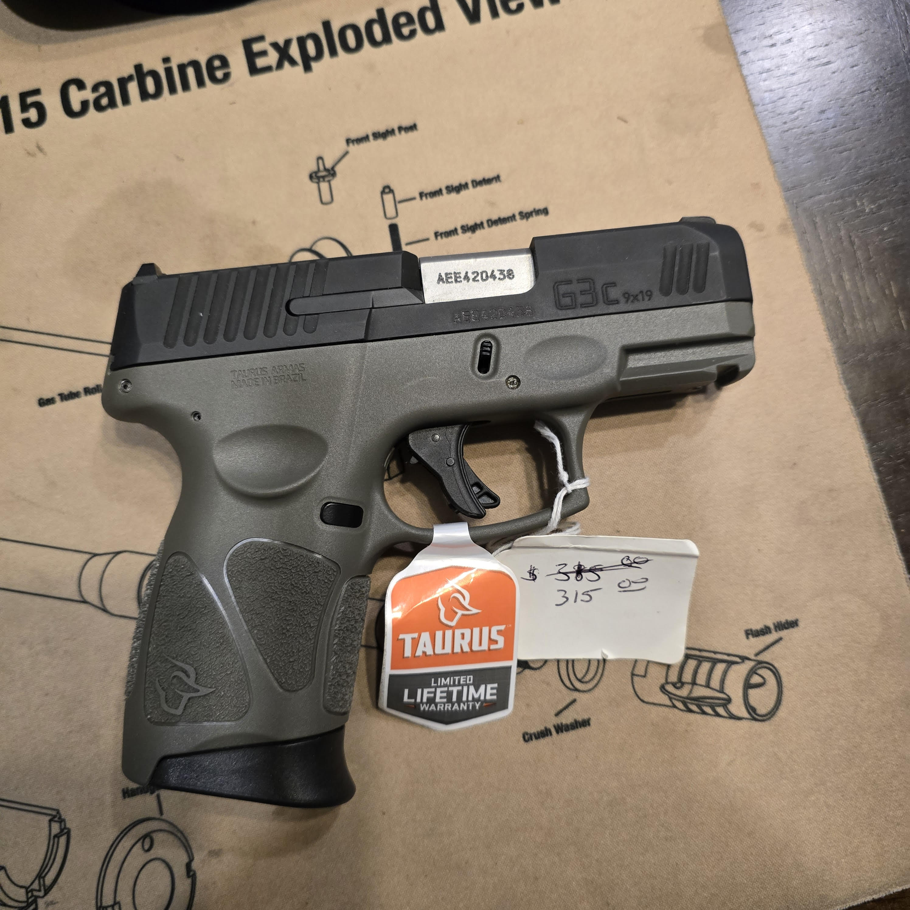 TAURUS G3C 9MM